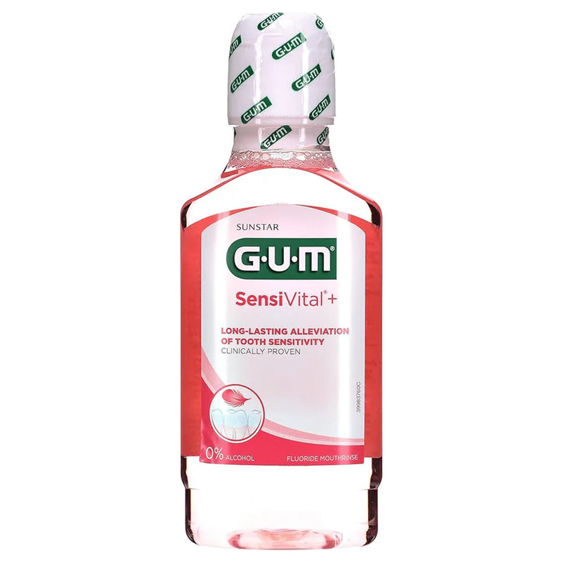 Gum SensiVital mutes skalošanas līdzeklis jutīgiem zobiem, 300 ml