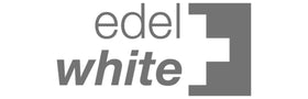 Edel white logo