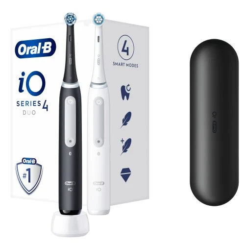 "Oral-B iO4 Duo" elektriskās zobu birstes komplekts, 2 gab.