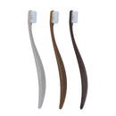 Promis Wood Love ekoloģiski tīra, mīksta zobu birste, dažādas krāsas, 3 gab.