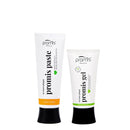 "Promis" remineralizējoša zobu pasta bez fluora (75 ml) un zobu želeja pret aplikumu veidošanos komplekts