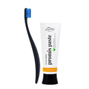 "Promis" organiskās remineralizējošās zobu pastas bez fluorīda (75 ml) un mīkstās zobu birstes komplekts