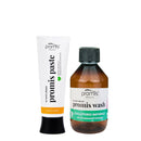 Promis zobu pastas bez fluora (75 ml) un mutes skalojama līdzekļa (250 ml) organiskais komplekts