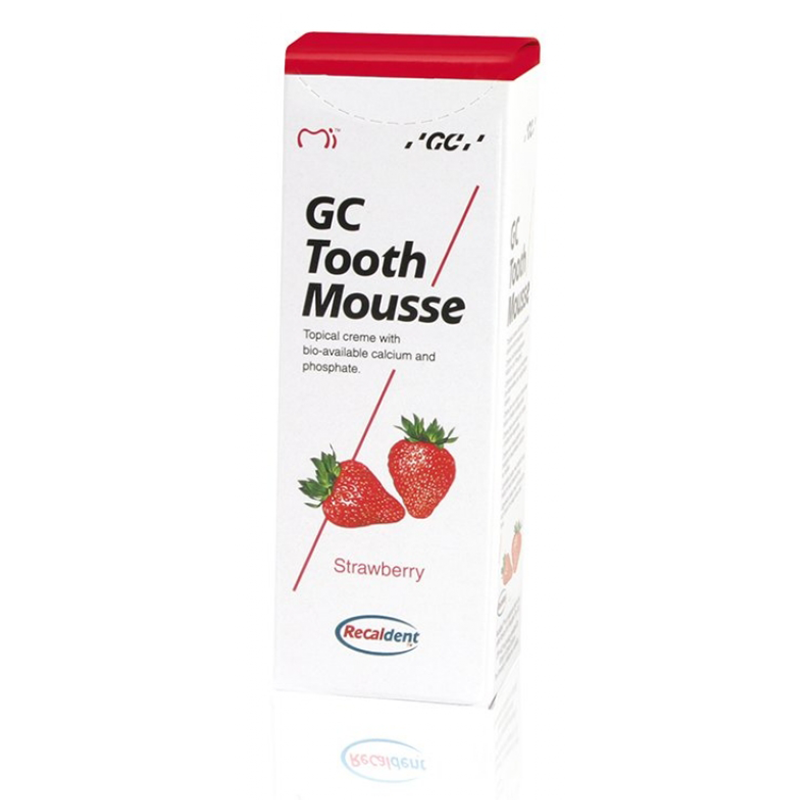 GC Tooth Mousse remineralizējošs zobu krēms bez fluora, 35 ml