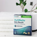 XyliMelts pastilas sausas mutes irigācijai vannā