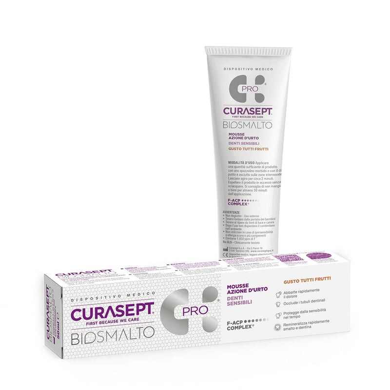 Curasept Biosmalto Sensitive Teeth remineralizējoša zobu želeja jutīgiem zobiem, 50 ml