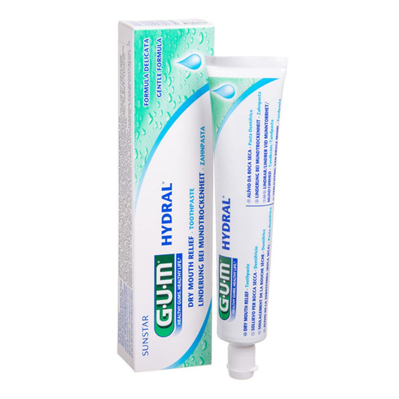 Gum Hydral zobu pasta sausai mutes dobumam, 75 ml