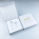 Dsmile kalnu kristāla gua sha akmens iepakojumā