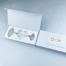 Dsmile mēness akmens masāžas rullītis sejai iepakojumā