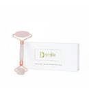 Dsmile rožu kvarca masāžas rullītis sejai