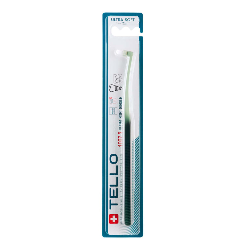 Tello 1007.5 Ultra Soft Single īpaši mīksta vienkūlīša zobu birste, 1 gab.