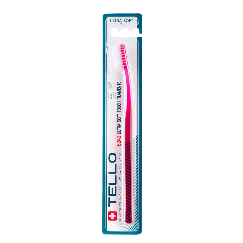 Tello 6240 Ultra Soft īpaši mīksta zobu birste, 1 gab.