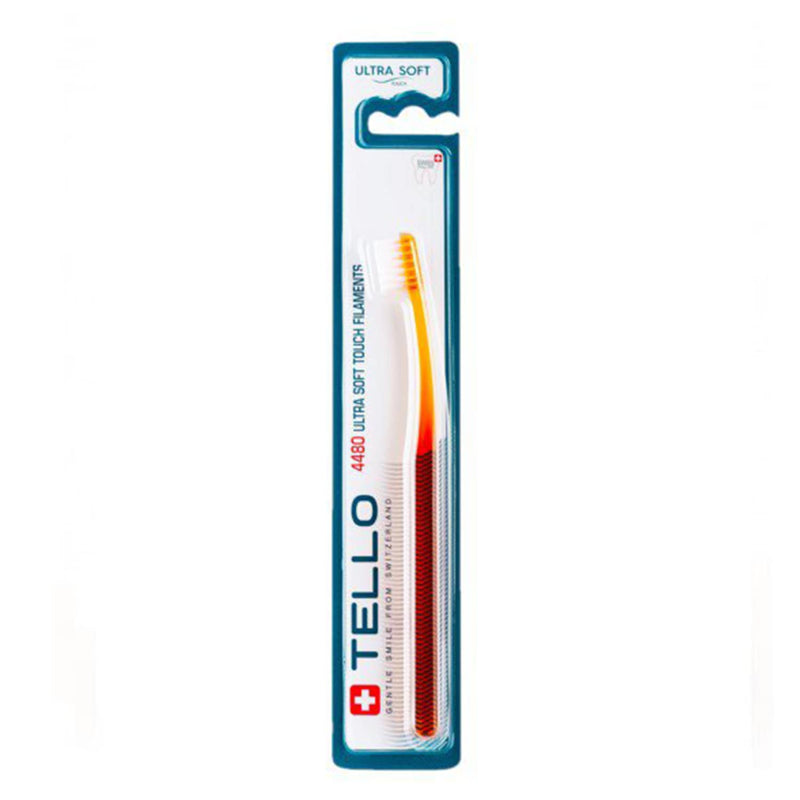 "Tello 4480 Ultra Soft" mīksta zobu birste bērniem no 6 līdz 12 gadiem